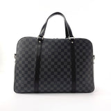 LOUIS VUITTON Business bag N48118 Yone damier graphite Black mens Used