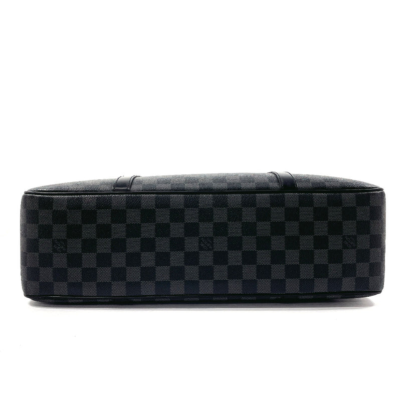 LOUIS VUITTON Business bag N48118 Yone damier graphite Black mens Second hand