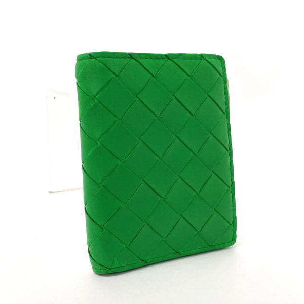 BOTTEGAVENETA wallet 740309VCPP33722 Intrecciato Small leather green green Women Used