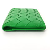 BOTTEGAVENETA wallet 740309VCPP33722 Intrecciato Small leather green green Women Used