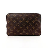 LOUIS VUITTON Pouch M47524 Truth Toilette 23 Monogram canvas Brown unisex Used