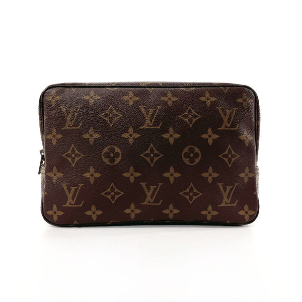 LOUIS VUITTON Pouch M47524 Truth Toilette 23 Monogram canvas Brown unisex Used