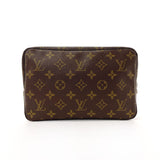 LOUIS VUITTON Pouch M47524 Truth Toilette 23 Monogram canvas Brown unisex Used