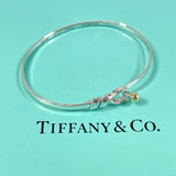 TIFFANY&Co. Bangle Hook & Eye Sterling Silver/K18 yellow gold Silver Women Used