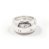 CHANEL Ring logo Silver925 #12.5(JP Size) Silver Women Used