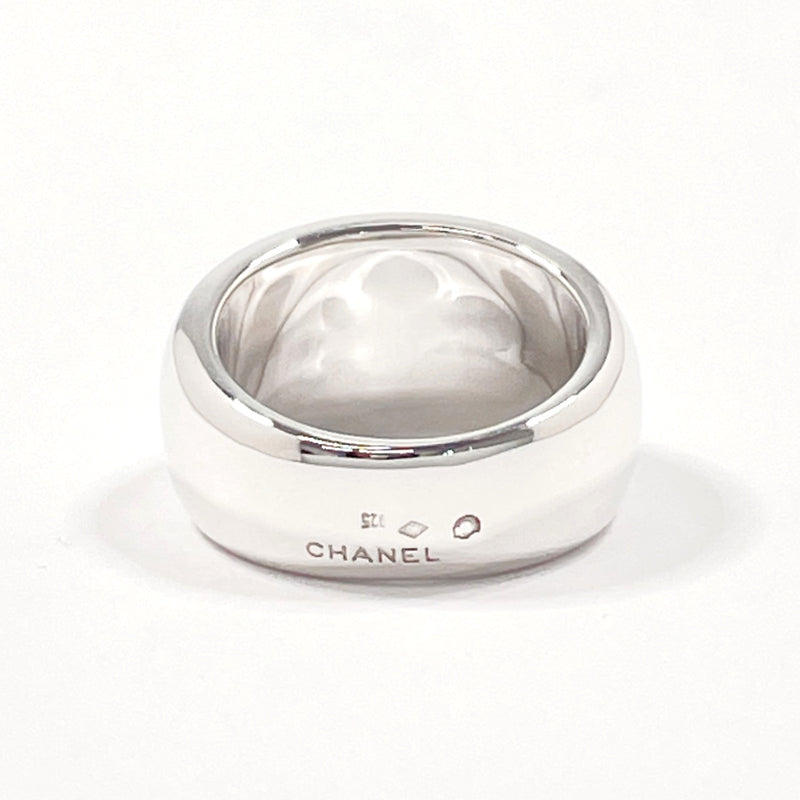 CHANEL Ring logo Silver925 #12.5(JP Size) Silver Women Used