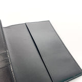 TIFFANY&Co. passport case Passport cover Diamond Point leather Black unisex Second hand