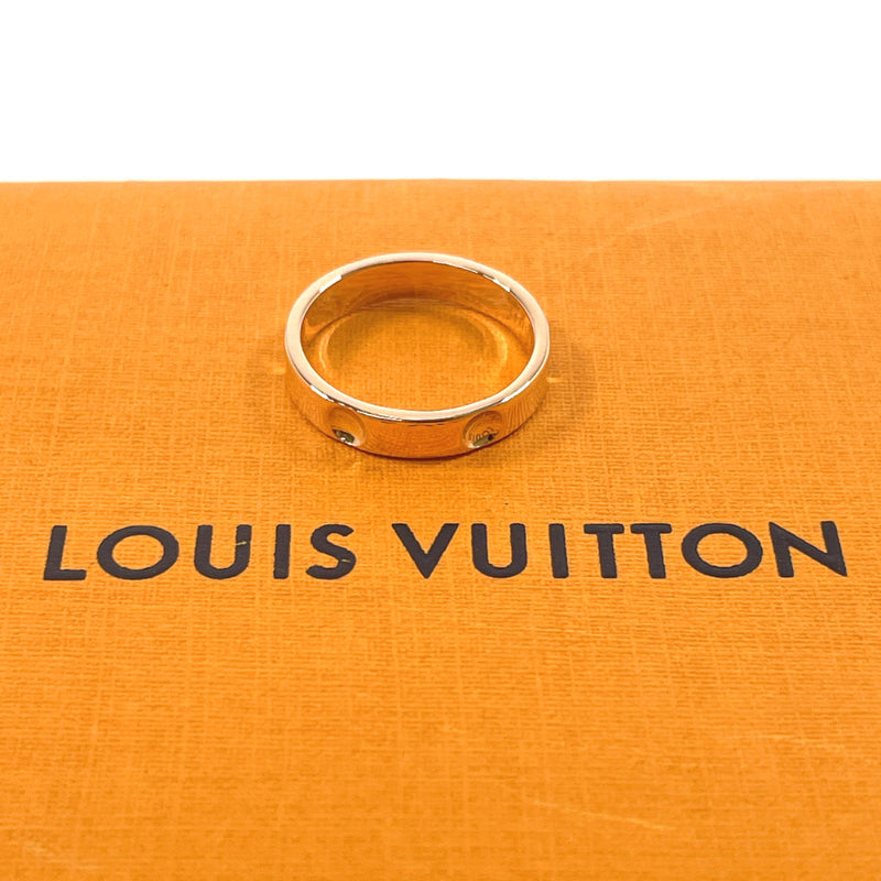 LOUIS VUITTON Ring Q9F03A Alliance unplant K18 Pink Gold #US 4 3/4 Pink gold Women Second hand