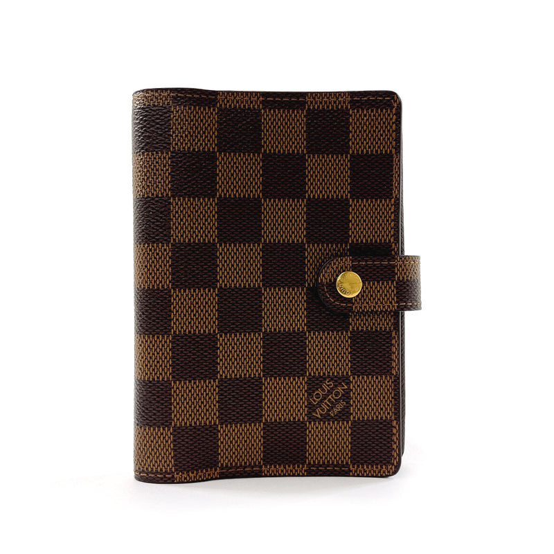 LOUIS VUITTON Notebook cover R20700 Agenda PM Damier Brown unisex Second hand