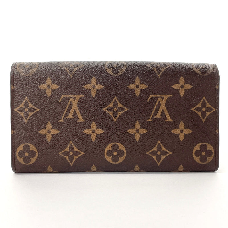 LOUIS VUITTON purse M61734 Portefeuille Sarah Monogram canvas Brown Women Used