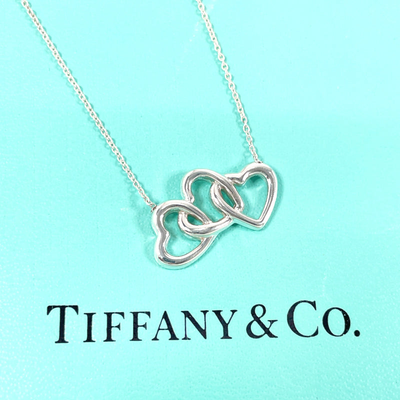 TIFFANY&Co. Necklace Triple heart Silver925 Silver Women Second hand