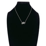 TIFFANY&Co. Necklace Triple heart Silver925 Silver Women Used