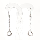 TIFFANY&Co. earring Open Heart Drop Earrings Elsa Peretti Silver925 Silver Women Used