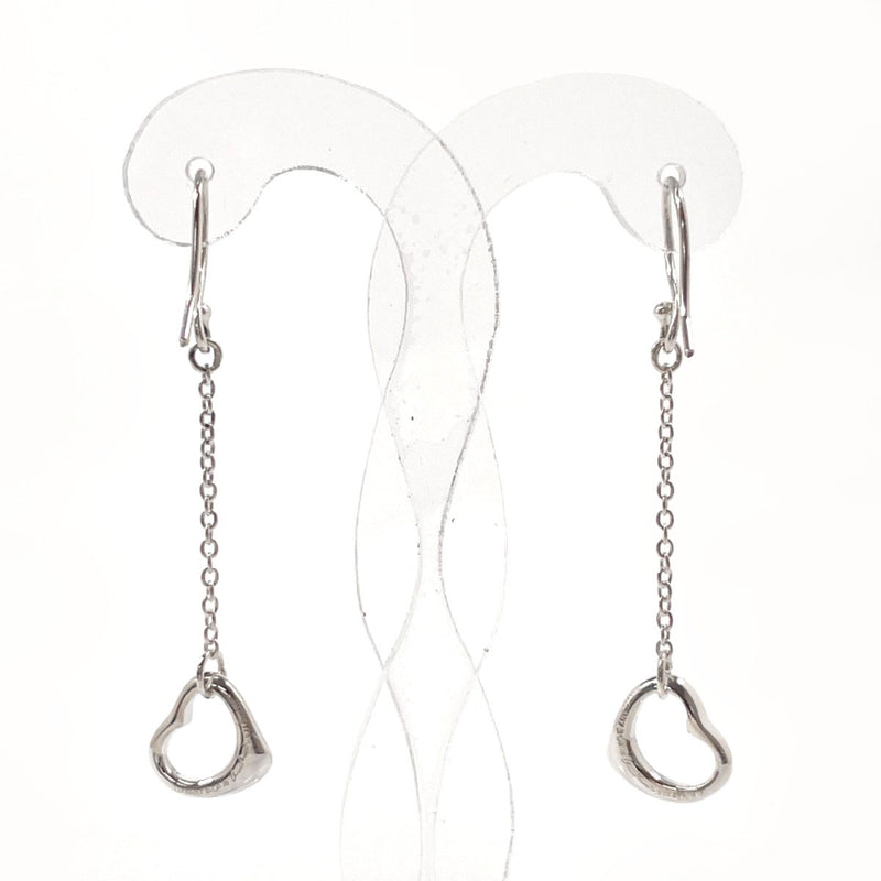 TIFFANY&Co. earring Open Heart Drop Earrings Elsa Peretti Silver925 Silver Women Second hand