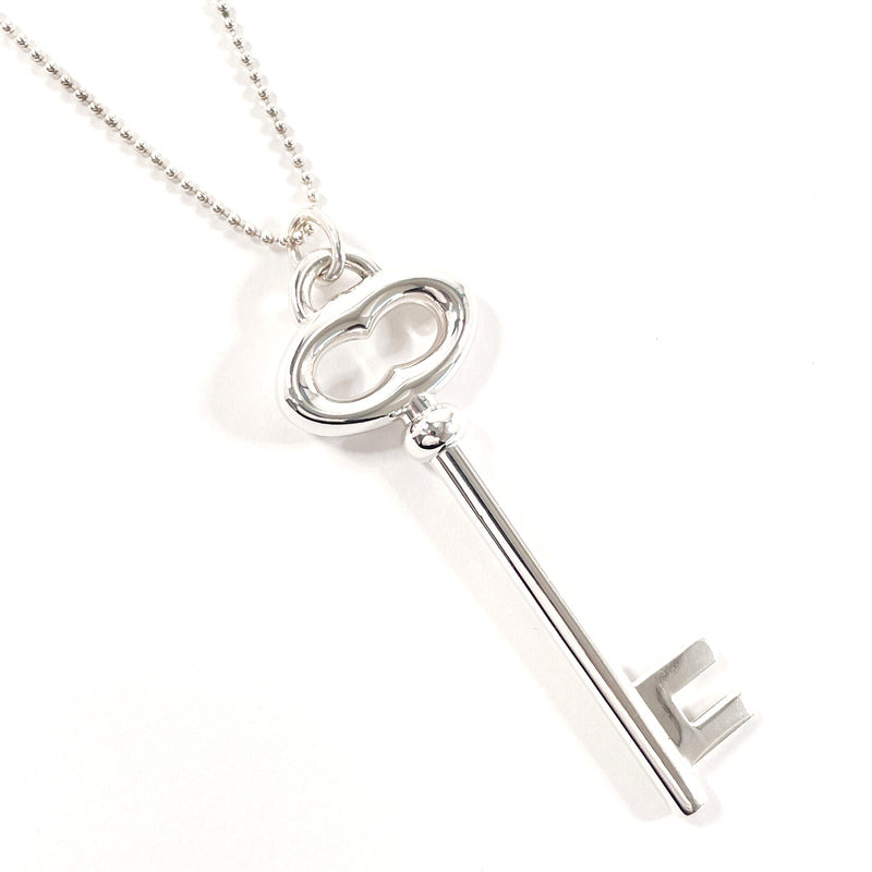 TIFFANY&Co. Necklace Oval key Silver925 Silver Women Used