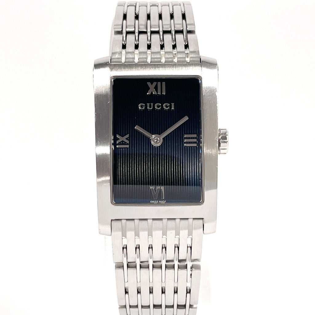 GUCCI スクエアフェイス 腕時計 シルバー　111L ジャック GUCCI Watches 8600J Stainless Steel/Stainless Steel Silver unisex