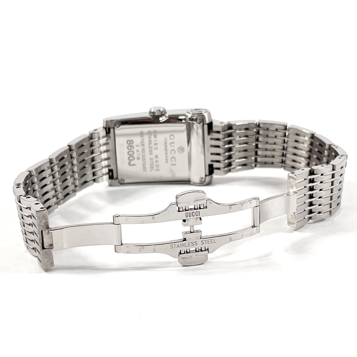 GUCCI Watches 8600J Stainless Steel/Stainless Steel Silver unisex
