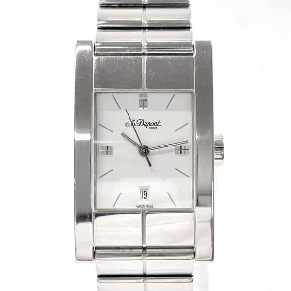 Dupont Watches 131 L3 AG18 Geometry Stainless Steel/Stainless Steel Silver mens Second hand