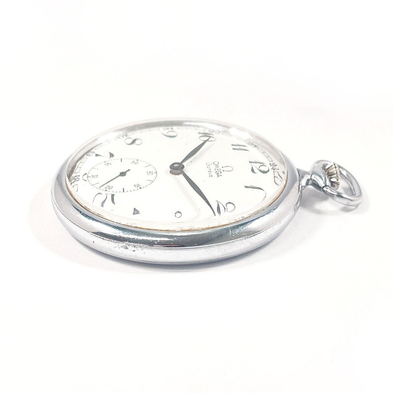 OMEGA Pocket watch Geneva Stainless Steel Silver mens Used