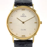 OMEGA Watches 1910226 De Ville Gold Plated/leather gold gold Women Second hand