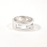 GUCCI Ring Branded Cutout G Silver925 #US 8 Silver mens Second hand