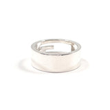 GUCCI Ring Branded Cutout G Silver925 #US 8 Silver mens Second hand