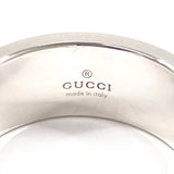 GUCCI Ring Branded Cutout G Silver925 #US 8 Silver mens Second hand