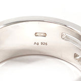 GUCCI Ring Branded Cutout G Silver925 #US 8 Silver mens Second hand