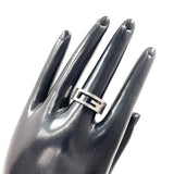 GUCCI Ring Branded Cutout G Silver925 #US 8 Silver mens Second hand