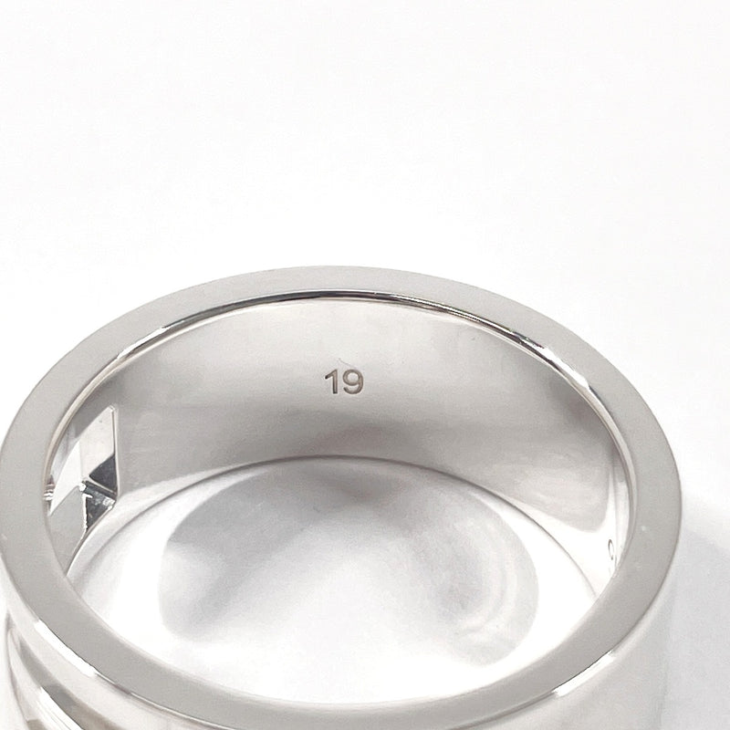 GUCCI Ring Branded Cutout G Silver925 #US 8 Silver mens Second hand