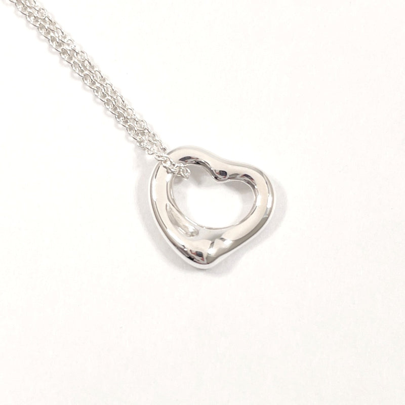 TIFFANY&Co. Necklace Open heart Elsa Peretti Silver925 Silver Women Second hand