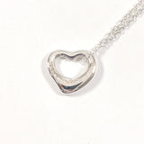 TIFFANY&Co. Necklace Open heart Elsa Peretti Silver925 Silver Women Second hand