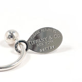 TIFFANY&Co. key ring Oval Tag Keyring Return to Silver925 Silver unisex Second hand
