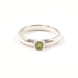 TIFFANY&Co. Ring Silver925/Peridot #US 5 3/4 Silver Women Second hand