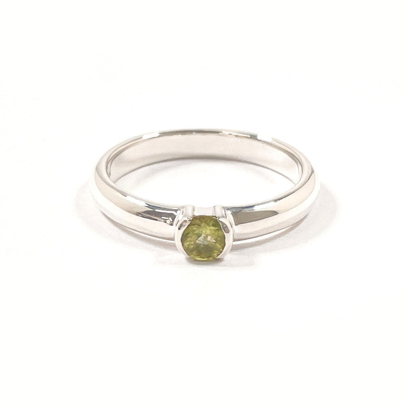 TIFFANY&Co. Ring Silver925/Peridot #US 5 3/4 Silver Women Second hand
