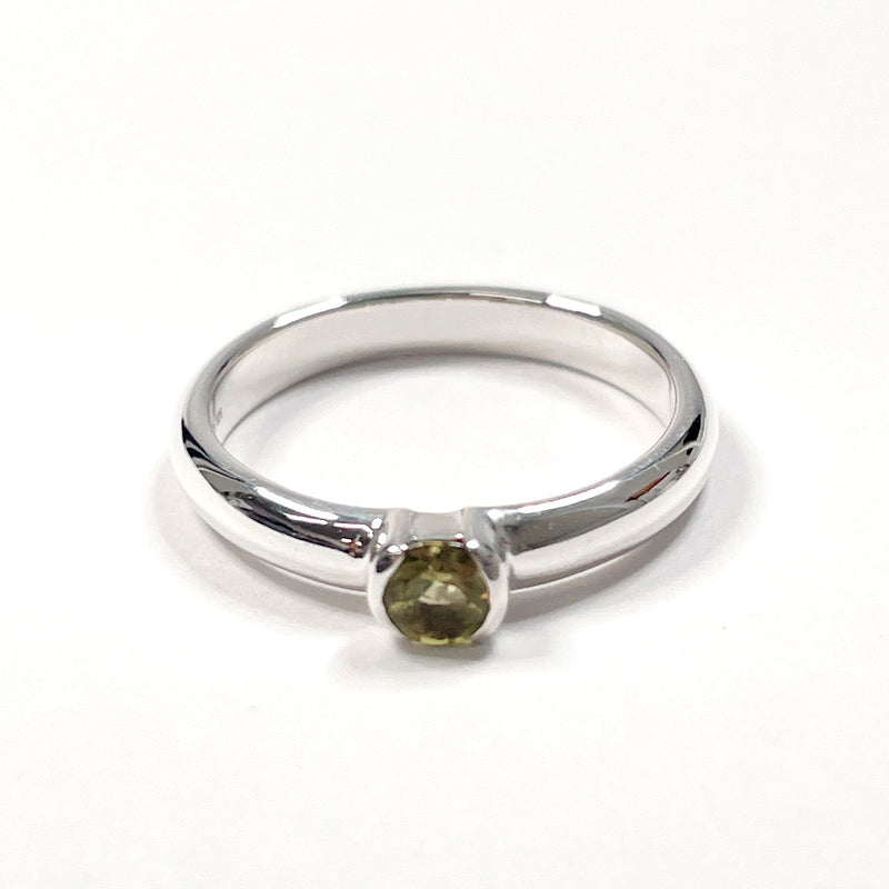 TIFFANY&Co. Ring Peridot Silver925/Peridot #US 5 1/2 Silver Women Second hand