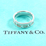 TIFFANY&Co. Ring Atlas Silver925 #US 7 Silver mens Second hand