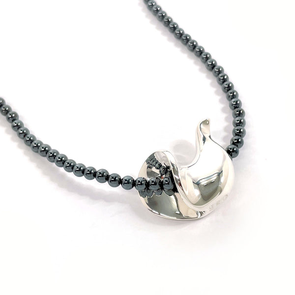 Georg Jensen Necklace Bird Hans Hansen Silver925/Hematite Silver Silver Women Second hand