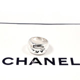 CHANEL Ring logo Silver925 #15.5(JP Size) Silver Women Used