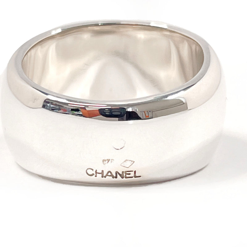 CHANEL Ring logo Silver925 #15.5(JP Size) Silver Women Used