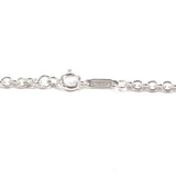 TIFFANY & CO. Necklace Leaf Sterling Silver 925 vintage accessory Women