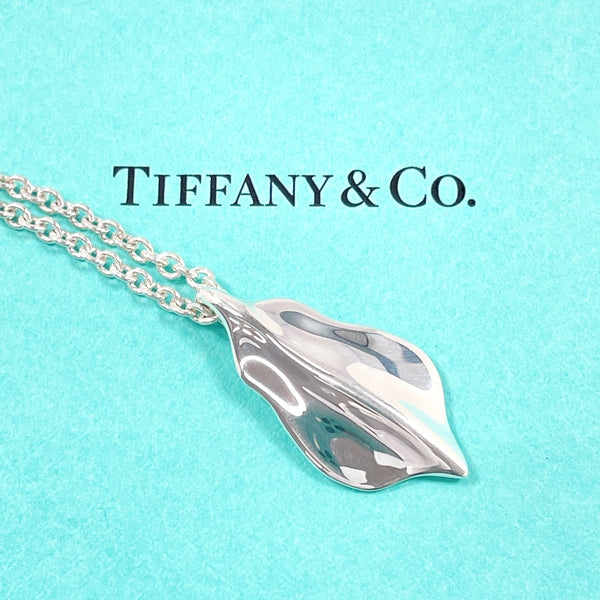 TIFFANY&Co. Necklace Leaf Silver925 Silver Women Second hand