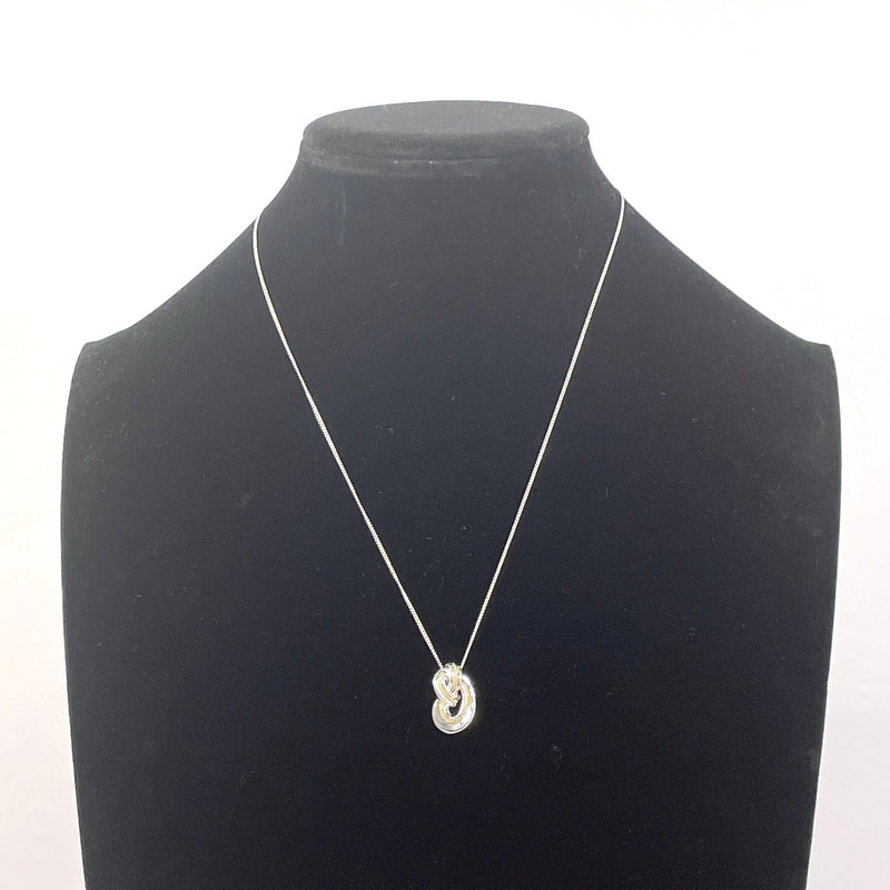 TIFFANY&Co. Necklace twisted knot rope Silver925/K18 yellow gold Silver Women Second hand