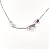 GUCCI Necklace 805338676 heart Silver925/amethyst Silver Women Second hand