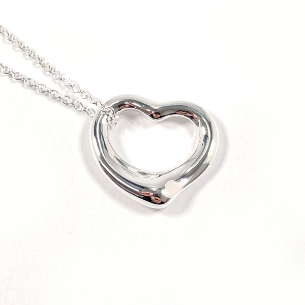 TIFFANY&Co. Necklace Open heart Elsa Peretti Silver925 Silver Women Second hand