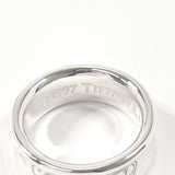 TIFFANY&Co. Ring 1837 Silver925 #US 4 3/4 Silver Women Second hand