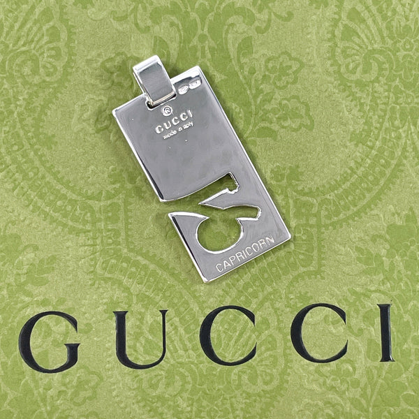 GUCCI Pendant top Constellation CAPRICORN Capricorn Silver925 unisex Second hand