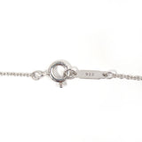 TIFFANY&Co. Necklace Shiseido Ag+ collaboration cross Silver925 Silver unisex Second hand