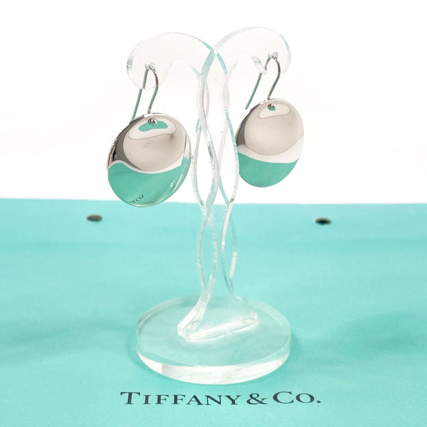 TIFFANY&Co. earring Elsa Peretti round Silver925/14 white gold Silver Women Second hand