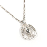 Georg Jensen Necklace Year Pendant 1990 Heritage Collection Silver925 Silver unisex Second hand